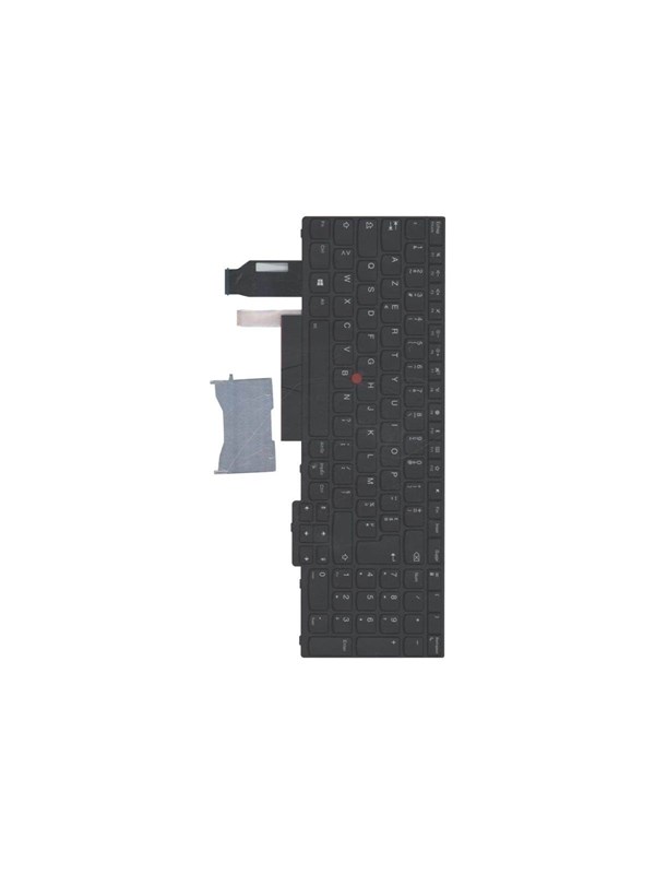 Lenovo  notebook replacement keyboard - with Trackpoint UltraNav - French - black - Notebook replacement keyboard - Frans - Zwart