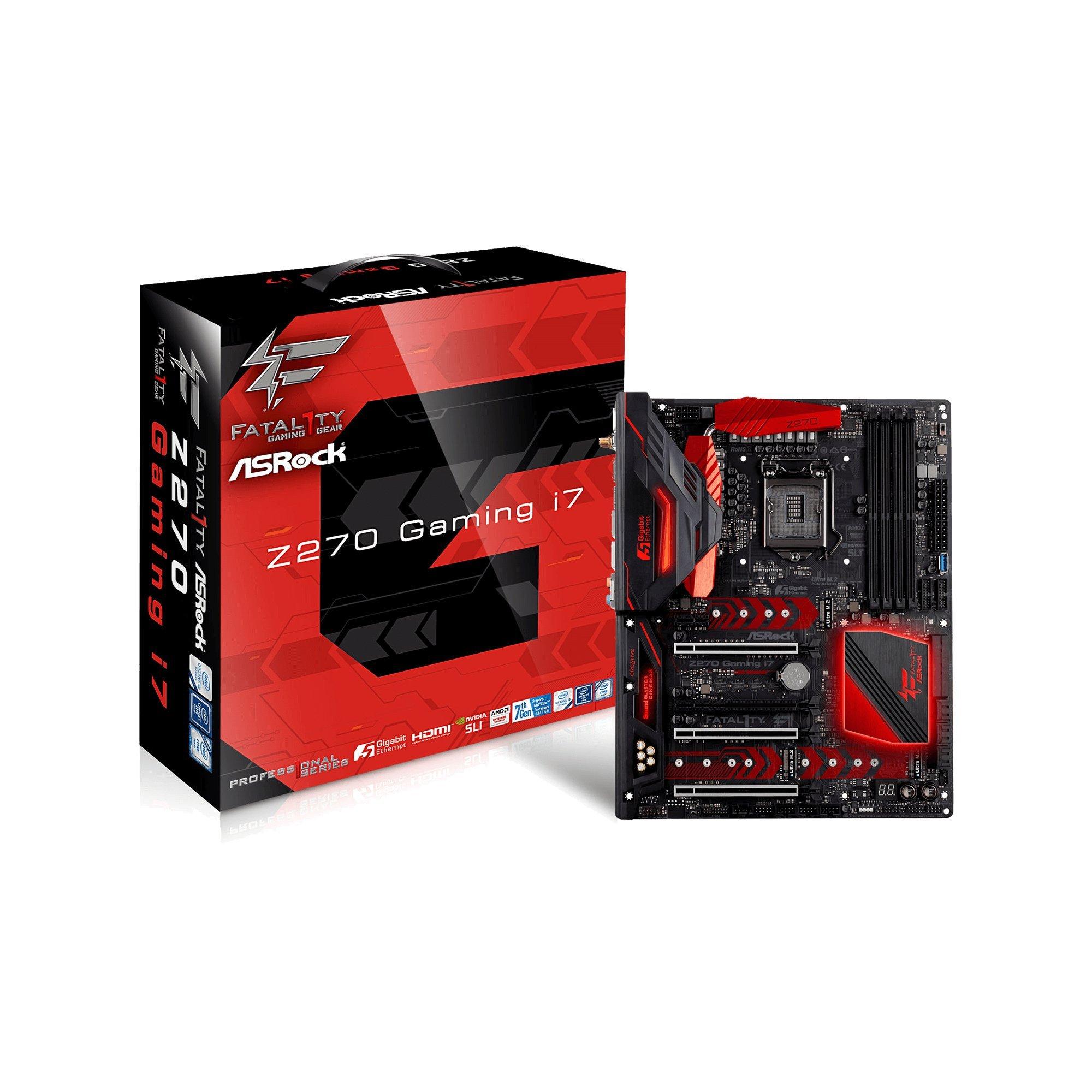 ASRock Intel Z270 Chipset ATX Moederbord Fatal1ty Z270 Professionele Gaming i7