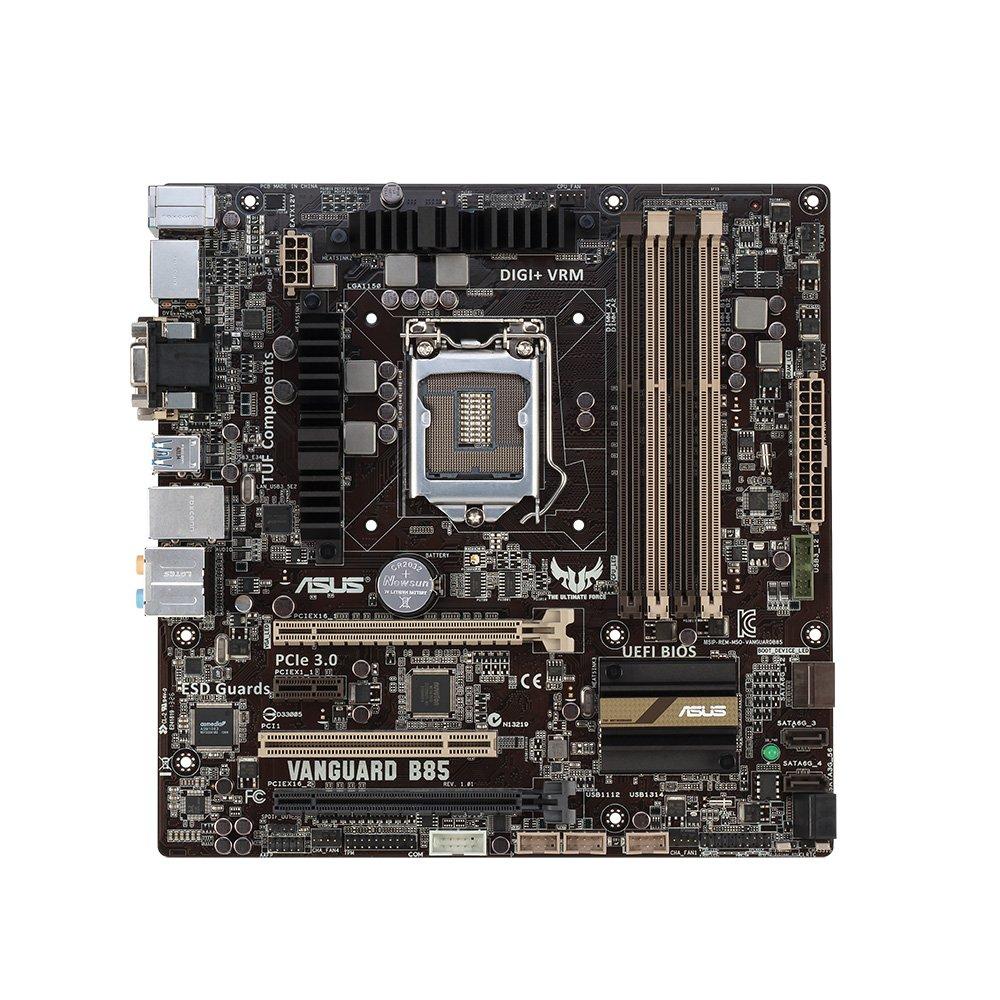Asus TeK Intel-moederbord LGA1150 compatibel VANGUARD B85 B85-uitgerust [MATX]