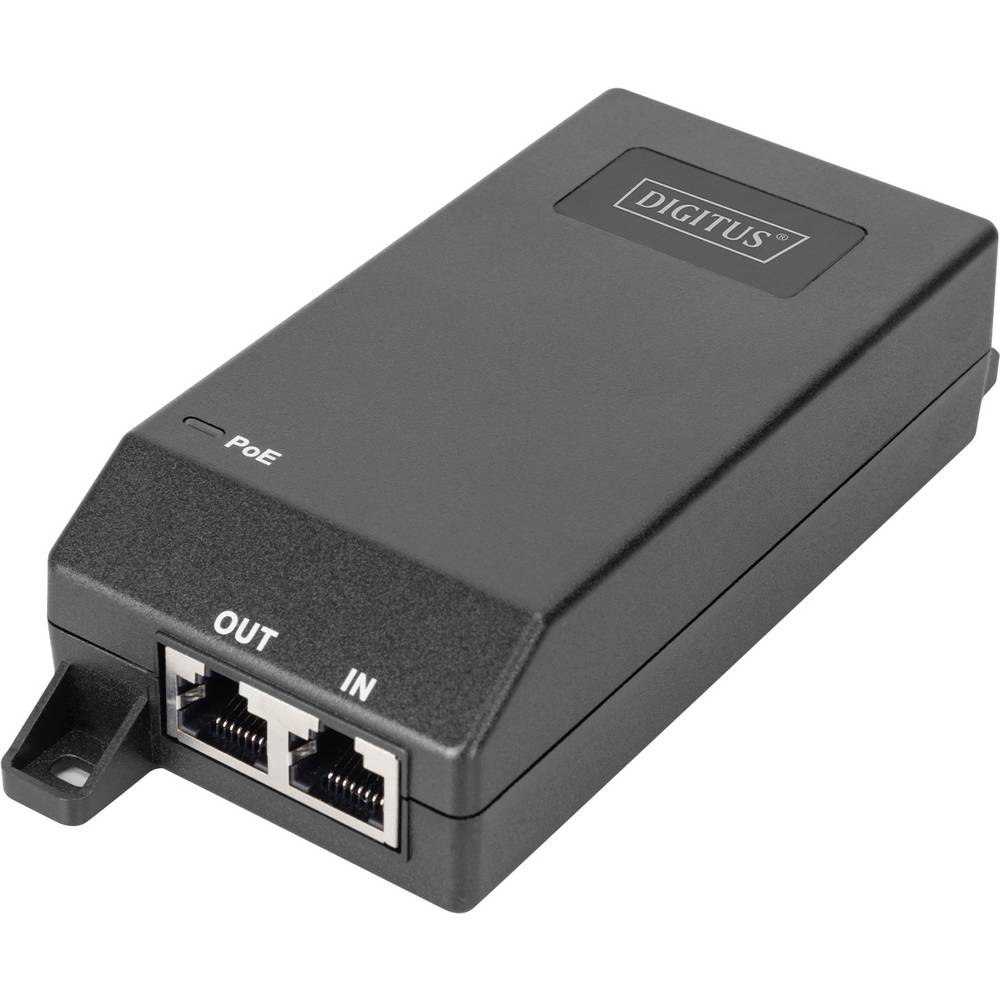Digitus DN-95103-3 PoE-injector 10 / 100 / 1000 MBit/s IEEE 802.3af (15.4 W), IEEE 802.3at (30 W)