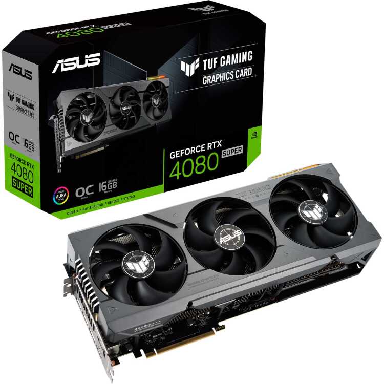 ASUS TUF Gaming GeForce RTX 4080 SUPER OC 16GB grafische kaart