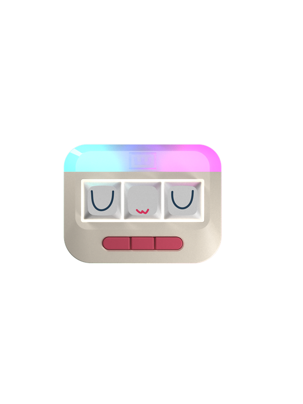 Wooting UwU - RGB - Gaming Toetsenbord - Zonder Numpad - Universal - Beige