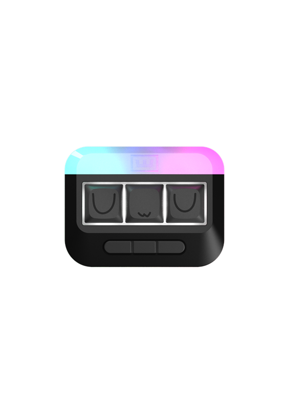 Wooting UwU - RGB Stealth - Gaming Toetsenbord - Zonder Numpad - Universal - Zwart