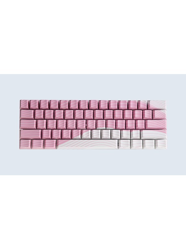 Wooting Magnetic Waves Keycaps - US (ANSI) - Blossom Pink - Keycaps - Engels (VS) - Roze