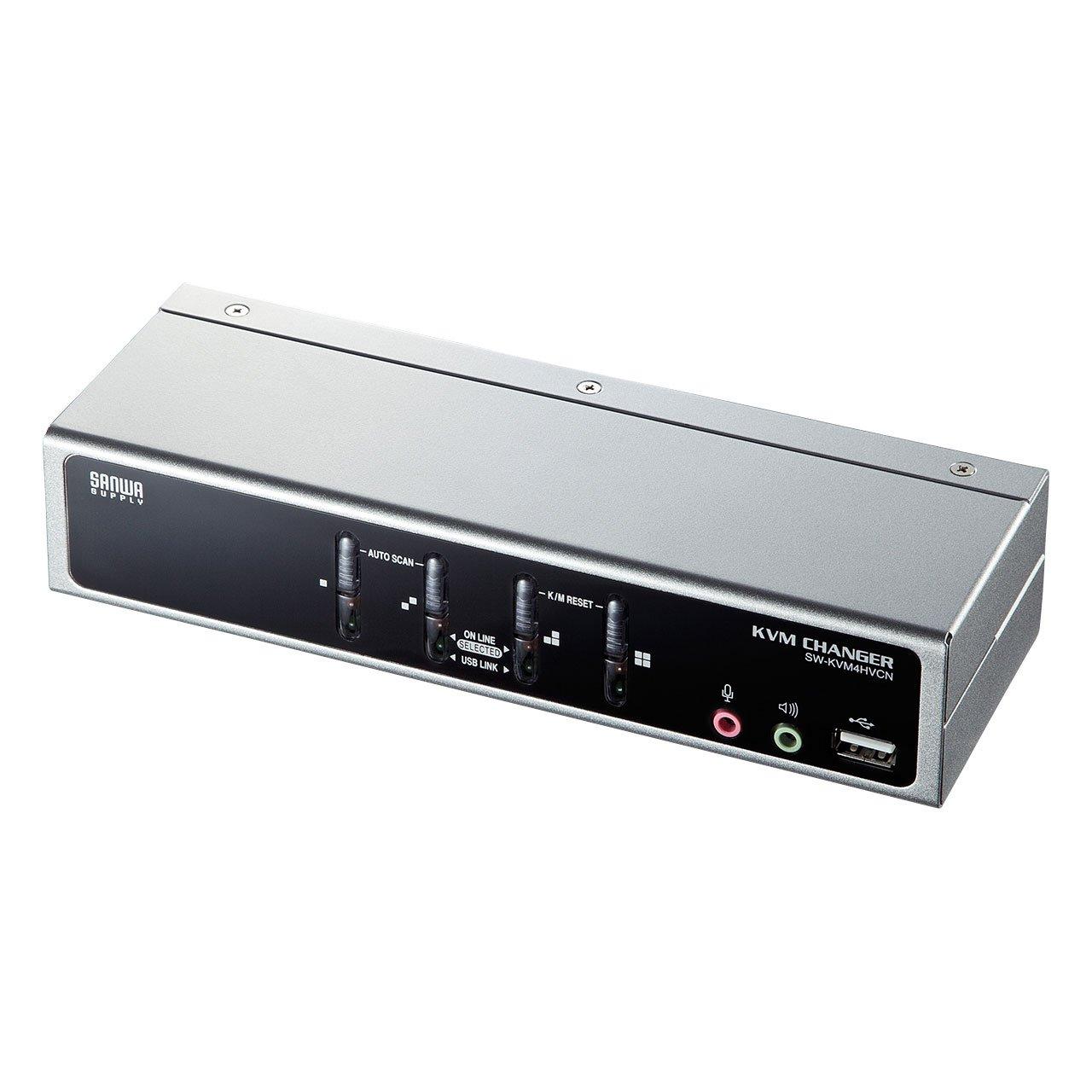 Tonttu House Sanwa Supply PC automatic switcher compatible with both USB and consoles PS/2 (41) SW-KVM4HVCN