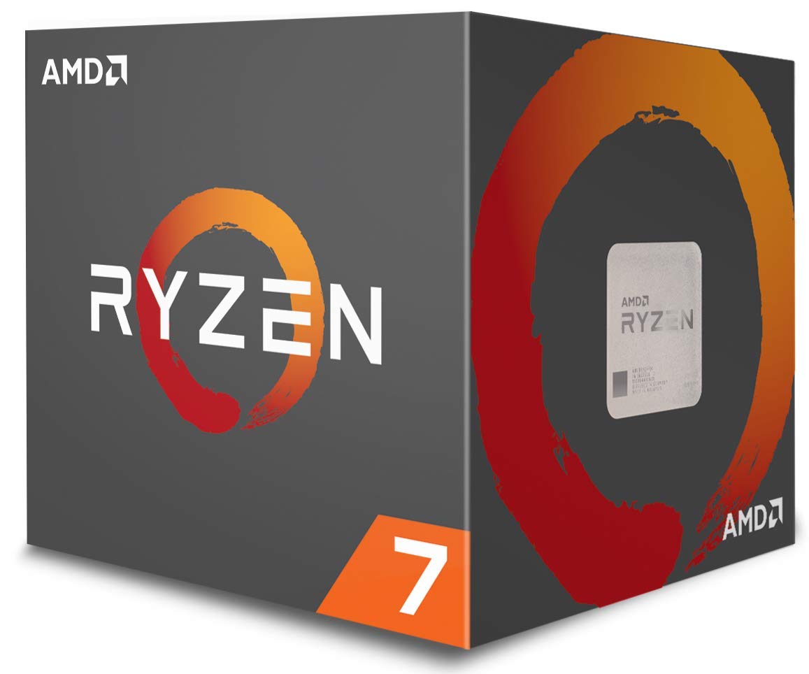Hurry hausen AMD CPU Ryzen7 1700 met WraithSpire 65W koeler AM4 YD1700BBAEBOX