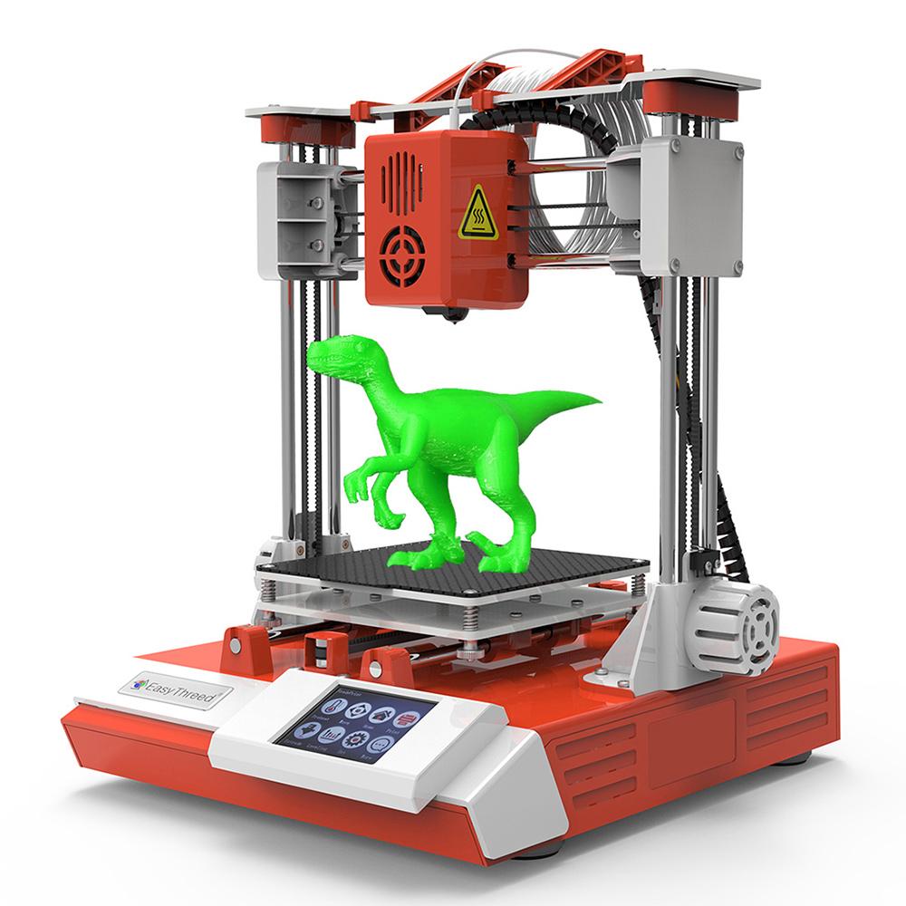 3d printing machine EasyThreed K6 3D-printer FDM Desktop-drukmachine 100x100x100mm4x4x4inches Afdrukformaat C-AU