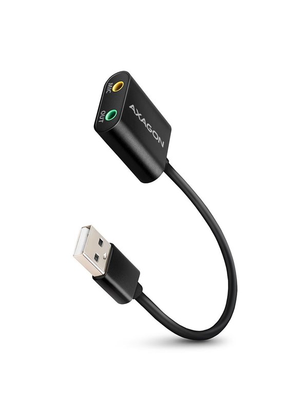 AXAGON USB External Sound Card - 15 cm Cable