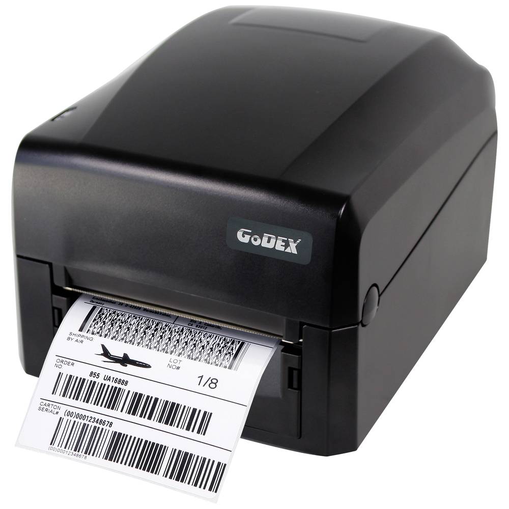 Godex GE300 Labelprinter Thermisch, Warmtetransmissie 203 x 203 dpi Etikettenbreedte (max.): 110 mm USB, RS-232, LAN