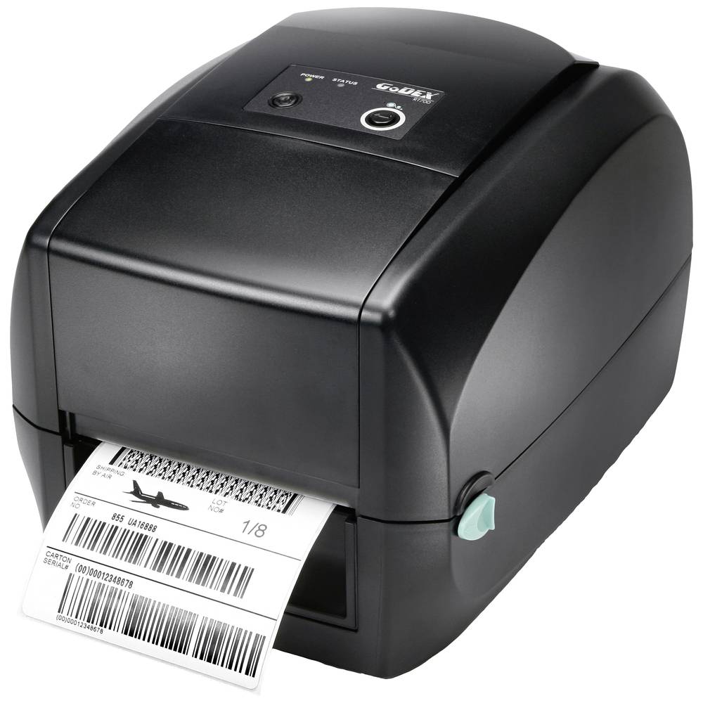 Godex RT700 Labelprinter Thermisch, Warmtetransmissie 203 x 203 dpi Etikettenbreedte (max.): 118 mm USB, RS-232, LAN