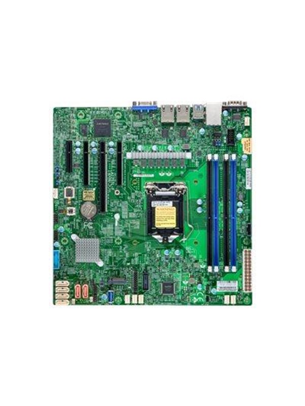 Supermicro X12STL-F Moederbord - Intel C252 - Intel LGA1200 socket - DDR4 RAM - Micro-ATX