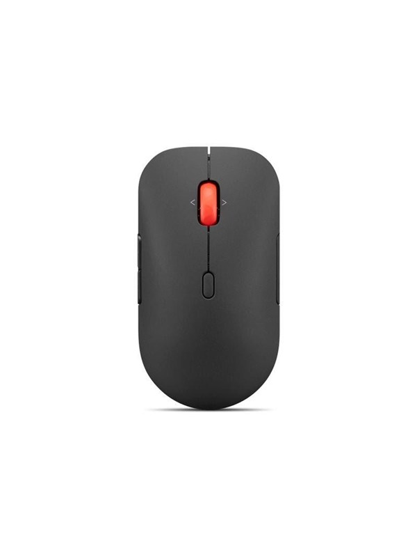 Lenovo Pro Plus 6050 - mouse - multi-mode - Bluetooth 5.3 2.4 GHz - eclipse black - Muis - Optisch - 6 knoppen - Zwart