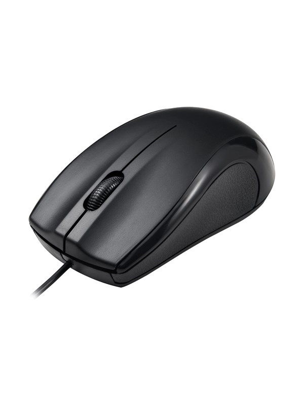 Deltaco MS-711-C - mouse - USB-C - black - Muis - Optisch - 3 knoppen - Zwart