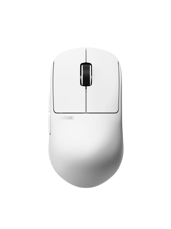 Pulsar X2H CRAZYLIGHT Wireless Mini (Uyuni White) - Gaming muis - Optisch - 5 knoppen - Wit