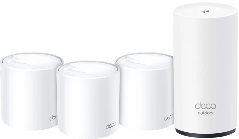 TP-Link Deco X60 3-Pack + Deco X50 Outdoor