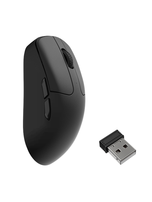Keychron M2 Ultralight 55g Wireless 8K - Gaming muis - Optisch - 5 knoppen - Zwart