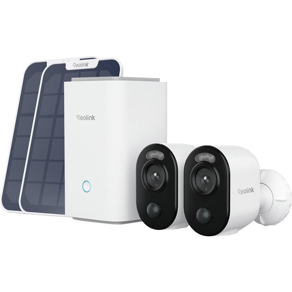 Reolink Hub 1 with 2x Argus Series B350 WS4KC01SP128-2 IP Bewakingsset