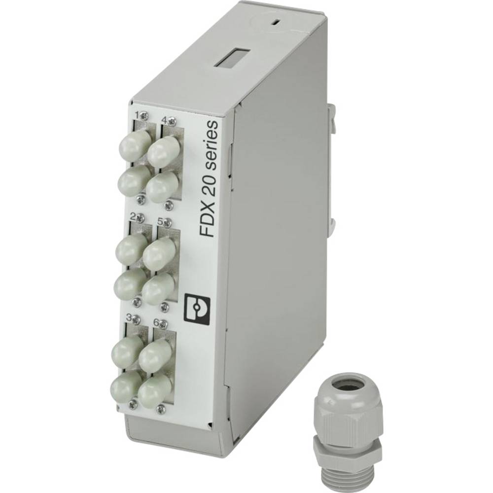 Phoenix Contact FOC-FDX20-PP-STD6-OM1-PT9 Glasvezel-splitterbox