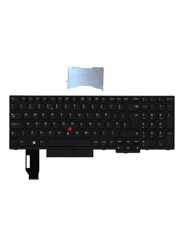 Lenovo Chicony - Notebook replacement keyboard - Engels (VS) - Zwart