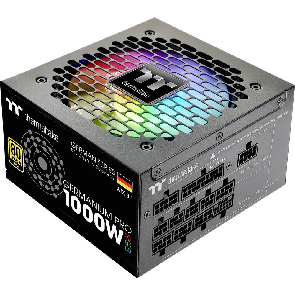 Thermaltake AC/DC-inbouwnetvoeding 1000 W ATX 80 Plus Gold