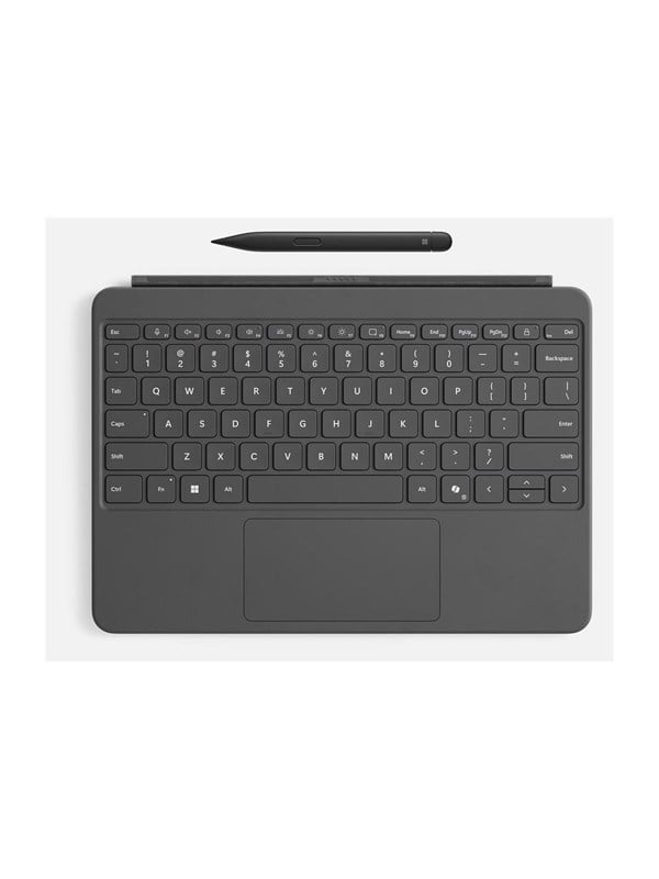 Microsoft Surface Pro Keyboard - 12-inch - keyboard - with touchpad accelerometer - slate - with Slim Pen Input Device - Toetsenbord - Grijs