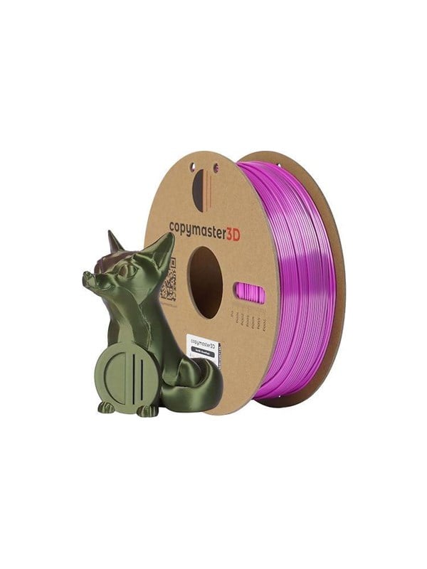 Copymaster3D Duo-Silk filament for 3D printers 1.75 mm bronze/purple