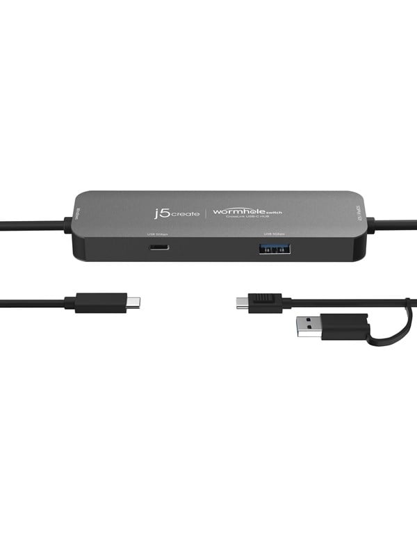 J5create Wormhole Switch CrossLink USB-C HUB