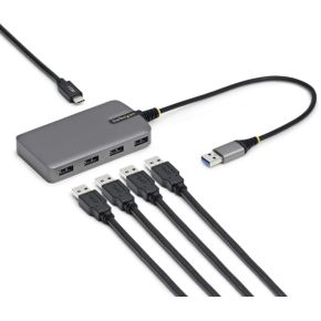 Startech .com 5G4AC-USB-A-HUB interface hub USB 3.2 Gen 1 (3.1 Gen 1) Type-A 5000 Mbit/s Grijs