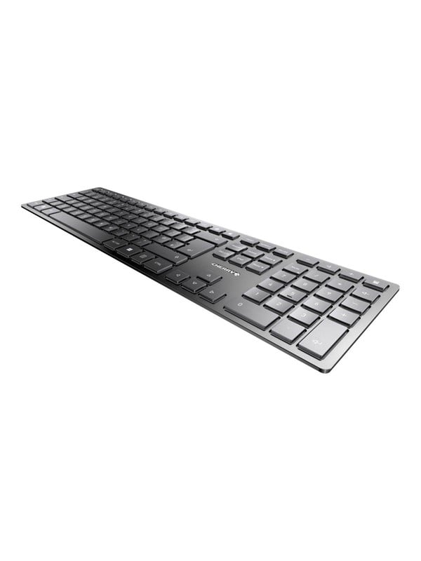 Cherry KW 9100 SLIM - Toetsenbord - Engels (VK) - Zilver