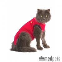 Medical Pet Shirt Kat XXXXS Rood