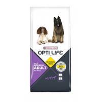 Opti Life Adult Active All Breeds mit viel Huhn & Reis Hundefutter 12.5 kg