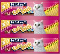 Vitakraft Cat-Stick Mini Gevogelte & Lever 3st Kattensnacks