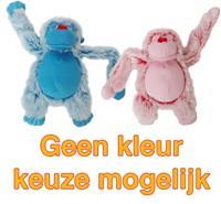 BOON Harige aap roze/blauw