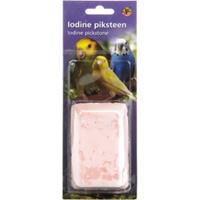 Petproducts Piksteen - vogel verzorgen - 10 x 6 x 3 cm - Roze - 1Â stuk