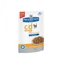 Hill's Prescription Diet c/d Multicare Feline - Zalm - 12 x 85 g maaltijdzakjes