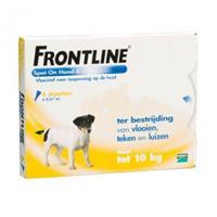Frontline Spot On hond S (2-10 kg) - 6 pip.