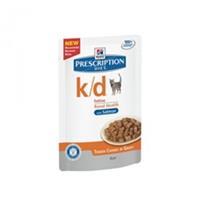 Hill's Prescription Diet k/d - Feline maaltijdzakjes zalm 12x 85 gr