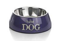 Beeztees Voerbak Best Dog Blauw 18x6.5cm Voer- & waterbak hond