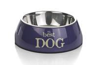 Beeztees Voerbak Best Dog Blauw 22x7.5cm Voer- & waterbak hond