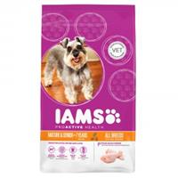 IAMS for Vitality Senior kleine & mittelgroße Rassen Huhn Hundefutter 12 kg