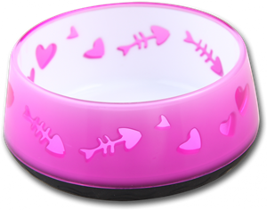 All For Paws Drink en/of voerbak voor katten Roze