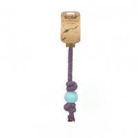 BecoPets Beco Ball on Rope - Small - Blau