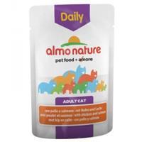 Almo Nature Daily Kip & Zalm 70 gram Per 30