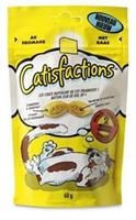 6x Catisfactions Kattensnoepjes Kaas 60 gr