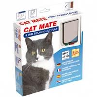 Cat Mate 309 - Kattenluik & Kattendeuren - 192x200 mm - Wit