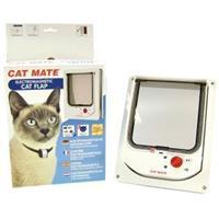 Cat Mate 254 Electromagnetisch - Kattenluik & Kattendeuren - 195x300 mm - Wit