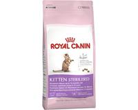Royalcanin Kattenvoer - Kitten Proefpakket - Kitten Sterilised t/m 12 Maanden (2 kg) + 12 x 85 g natvoer