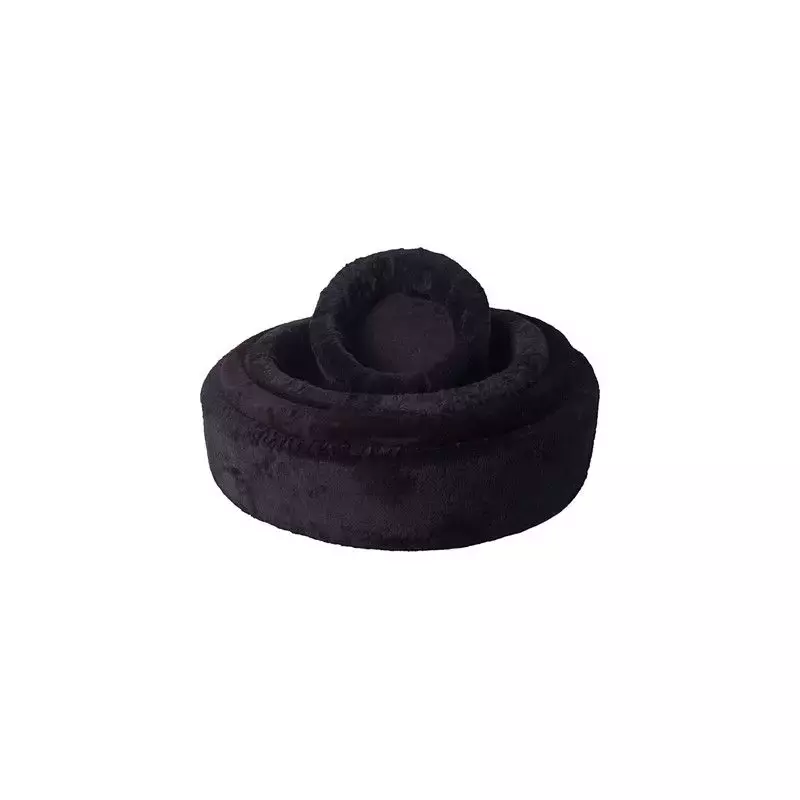Teddymand zwart nr 3 60 cm - Gebr de boon