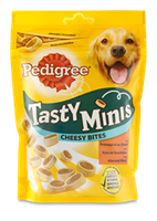 pedigree Tasty Minis Cheesy Bites Kaas & Rund 140 gram