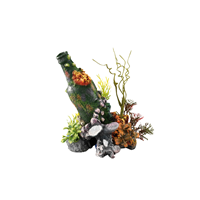 Europetbernina Decor Fles - Aquarium - Ornament - 15x11.5x20 cm